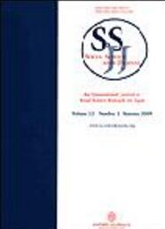 SOCIAL SCIENCE JAPAN JOURNAL杂志